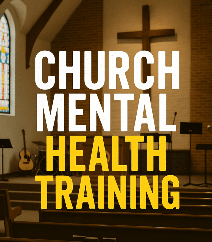 Church Mental Health Training (3-Hour)